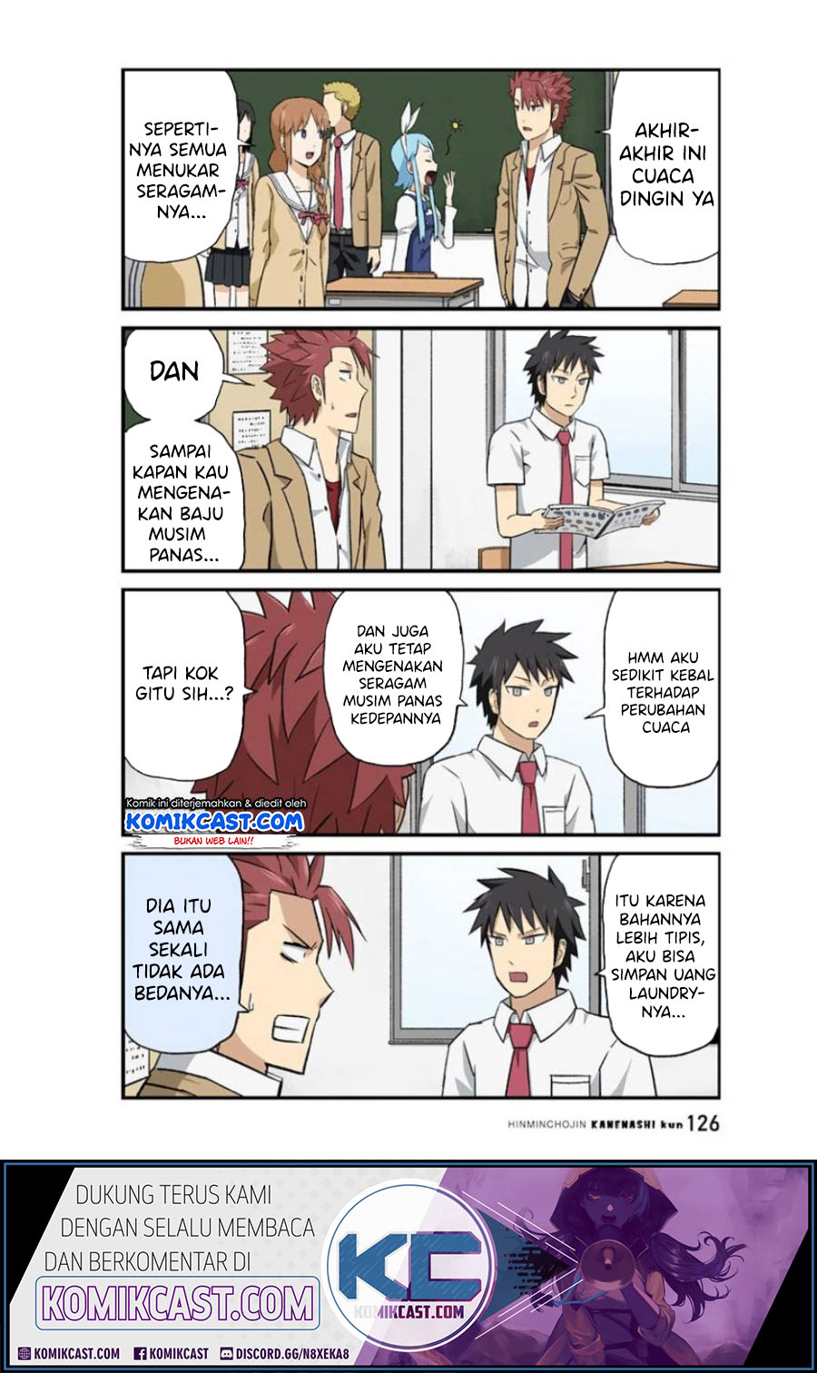 Hinmin Choujin Kanenashi-kun Chapter 24 - halaman 2