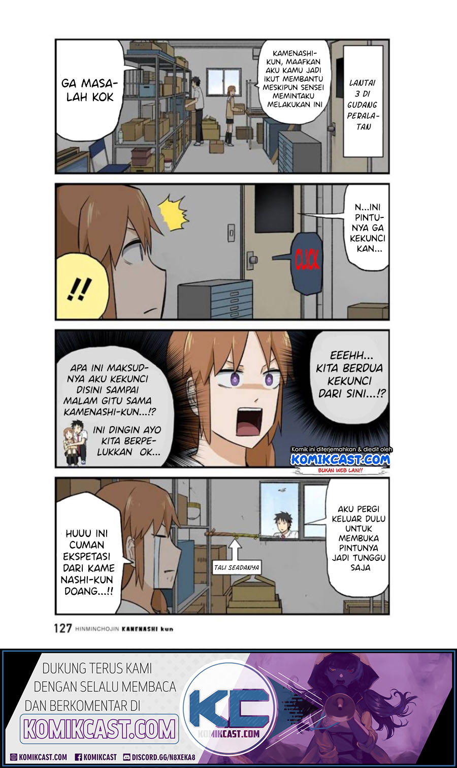 Hinmin Choujin Kanenashi-kun Chapter 24 - halaman 3