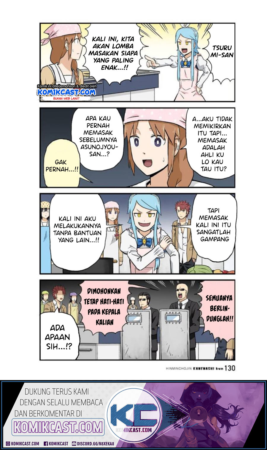Hinmin Choujin Kanenashi-kun Chapter 24 - halaman 6