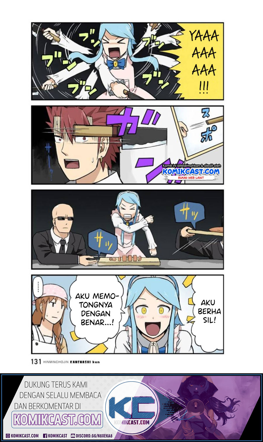 Hinmin Choujin Kanenashi-kun Chapter 24 - halaman 7