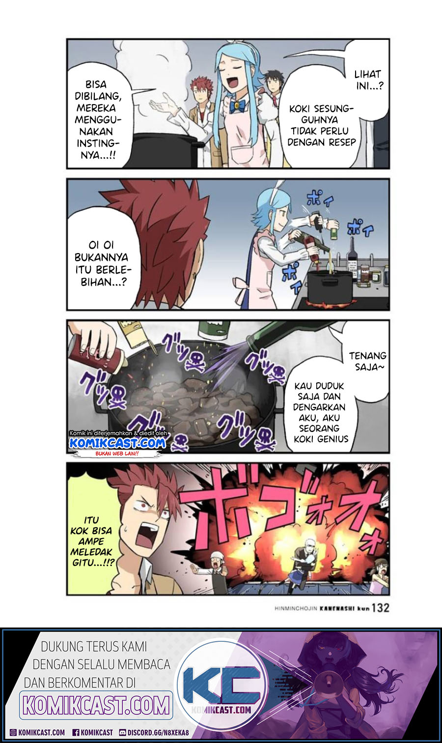 Hinmin Choujin Kanenashi-kun Chapter 24 - halaman 8