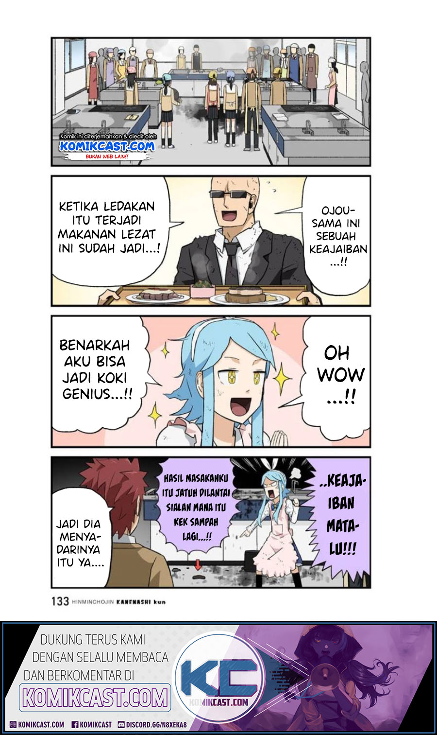 Hinmin Choujin Kanenashi-kun Chapter 24 - halaman 9