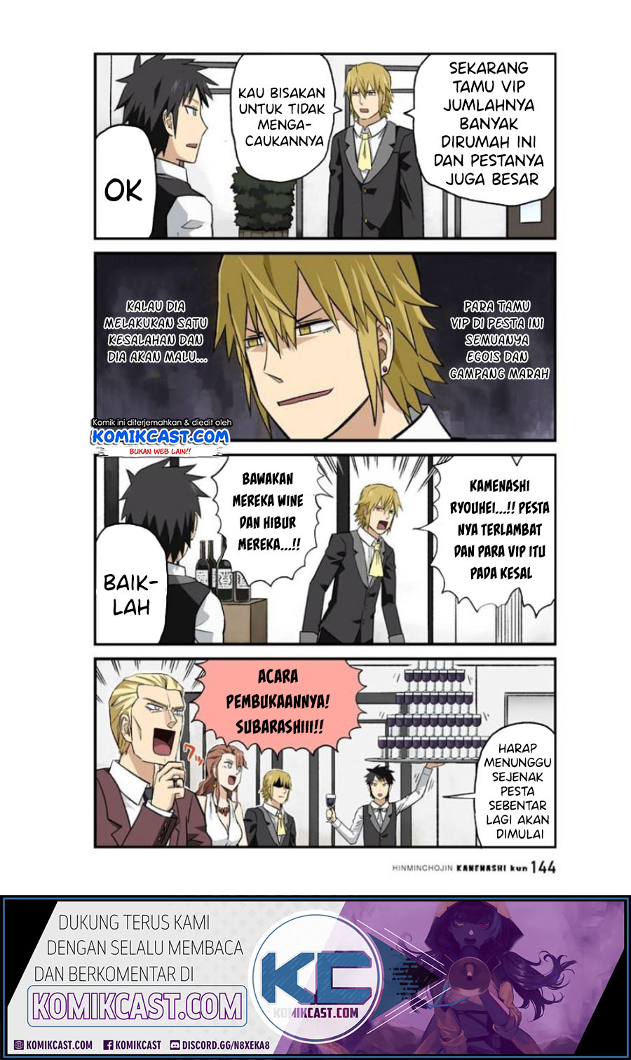 Hinmin Choujin Kanenashi-kun Chapter 25 - halaman 10