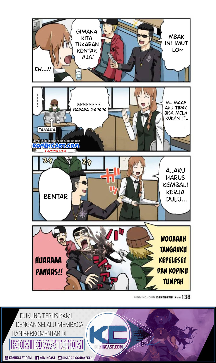 Hinmin Choujin Kanenashi-kun Chapter 25 - halaman 4