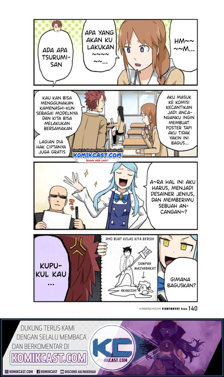 Hinmin Choujin Kanenashi-kun Chapter 25 - halaman 6