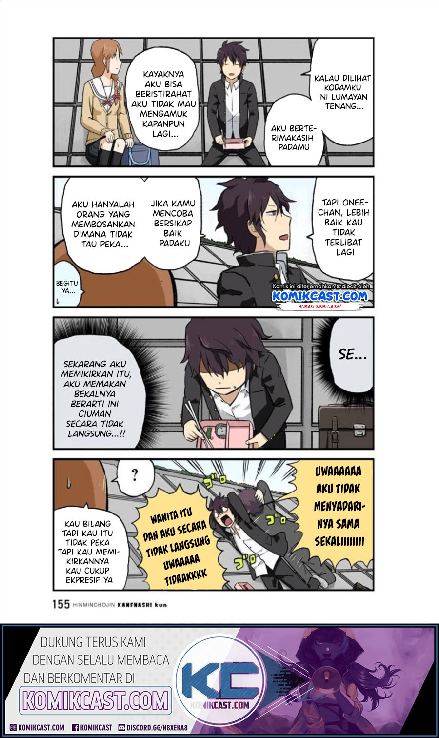 Hinmin Choujin Kanenashi-kun Chapter 26 - halaman 10