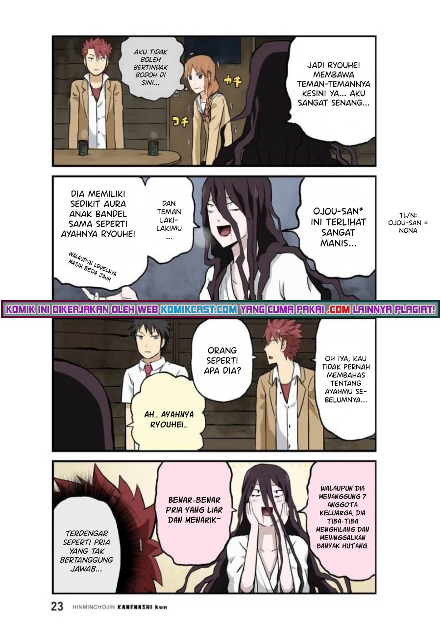 Hinmin Choujin Kanenashi-kun Chapter 28 - halaman 8