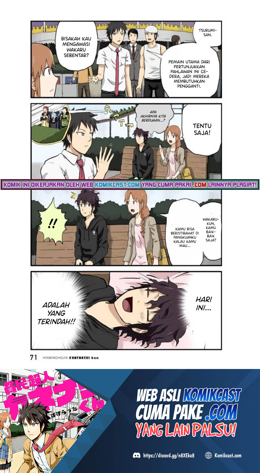 Hinmin Choujin Kanenashi-kun Chapter 31 - halaman 12