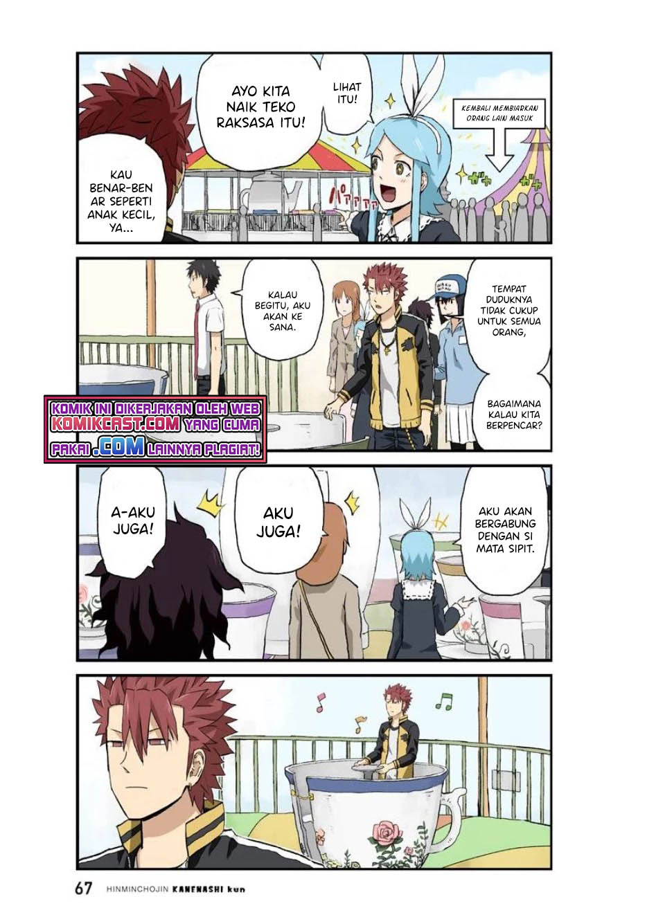 Hinmin Choujin Kanenashi-kun Chapter 31 - halaman 8
