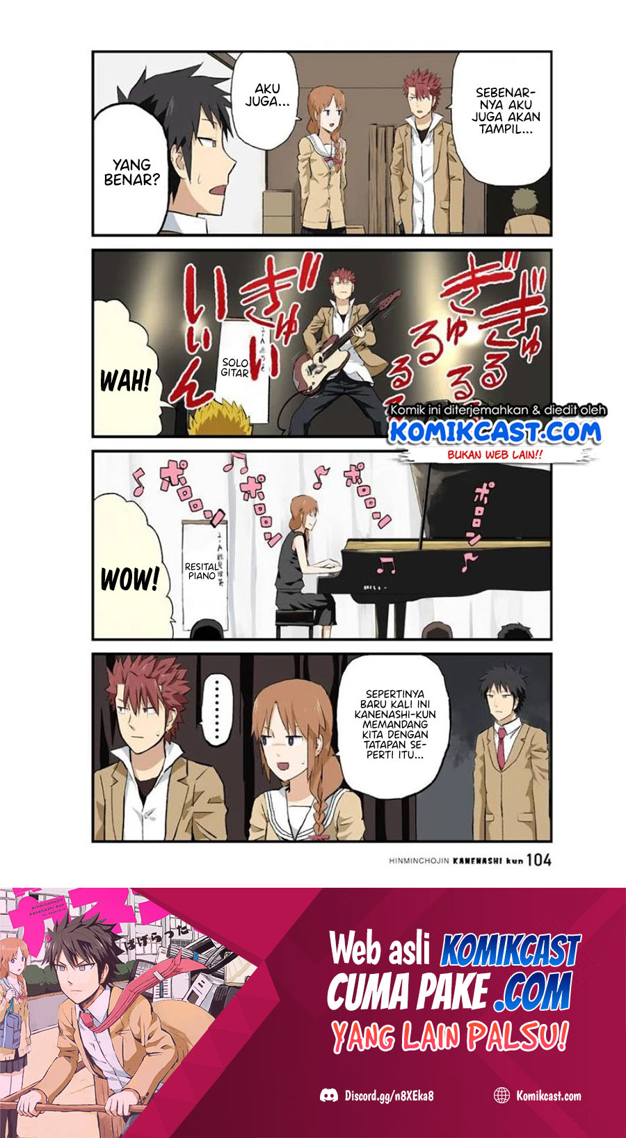 Hinmin Choujin Kanenashi-kun Chapter 34 - halaman 12