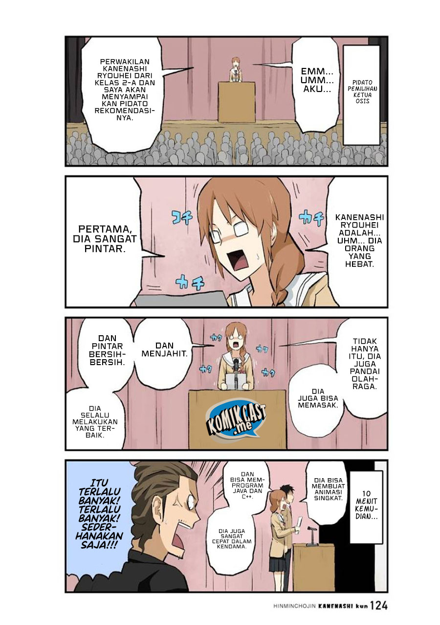 Hinmin Choujin Kanenashi-kun Chapter 36 - halaman 10
