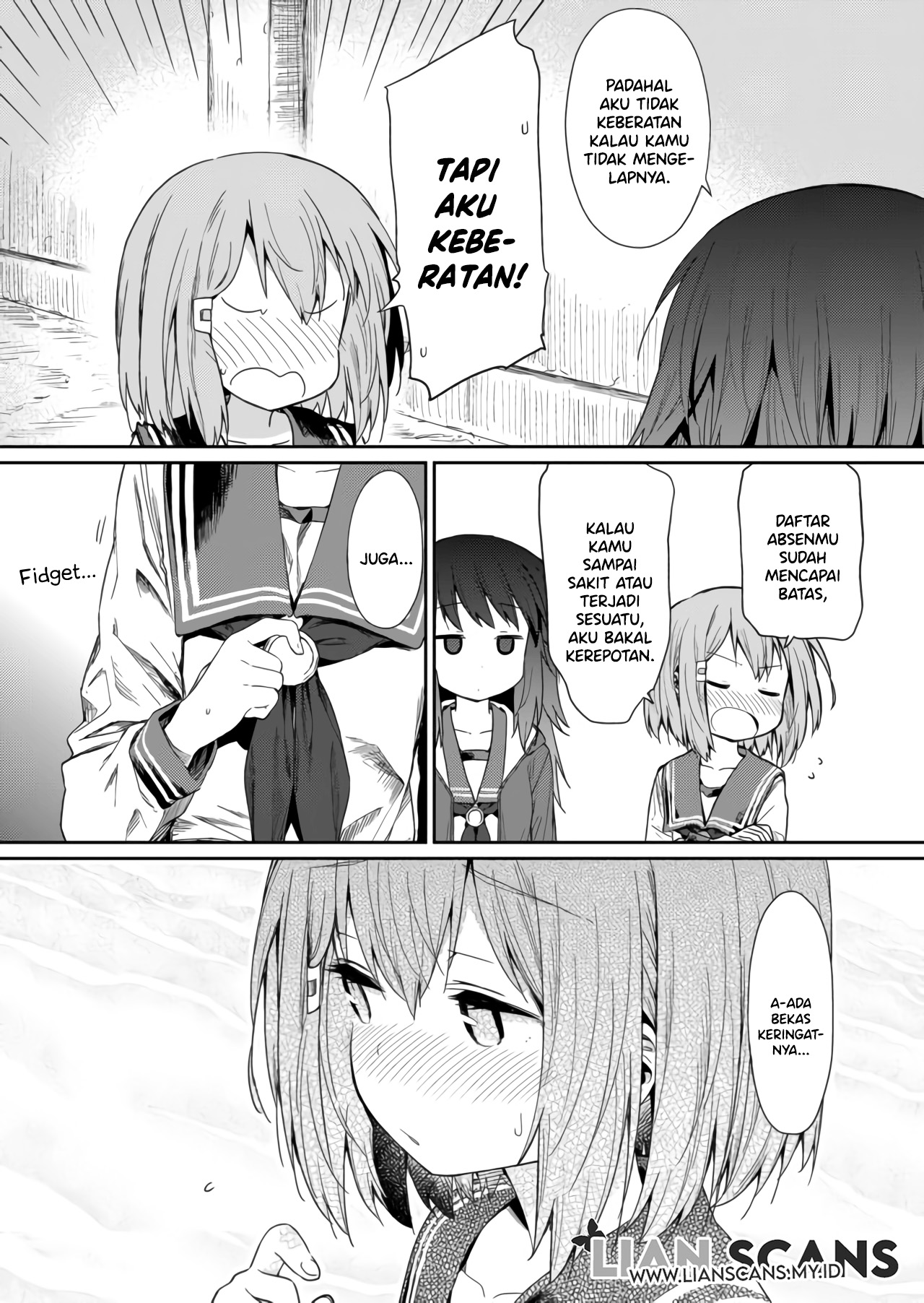 Hino-san no Baka Chapter 5.5 - halaman 3