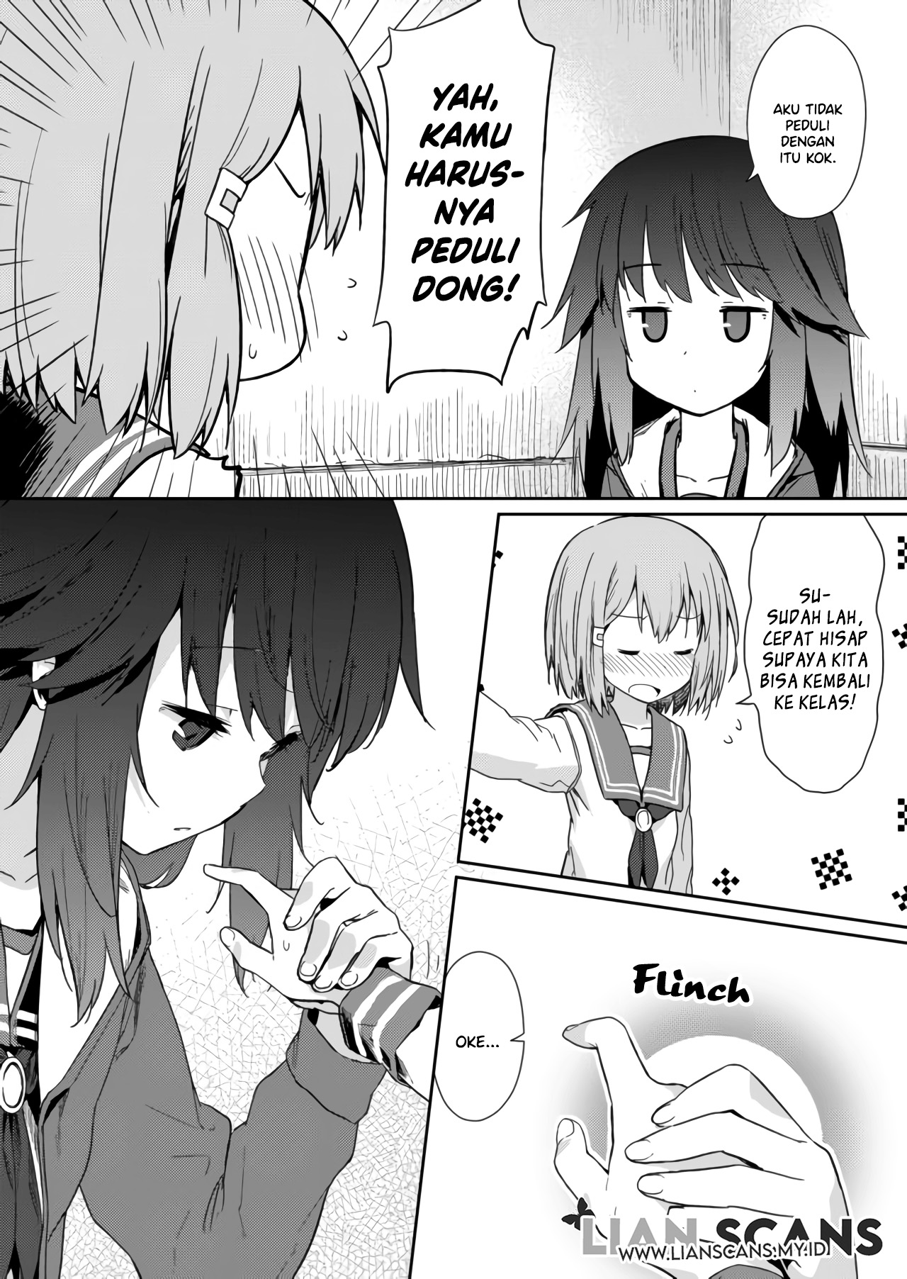 Hino-san no Baka Chapter 5.5 - halaman 4