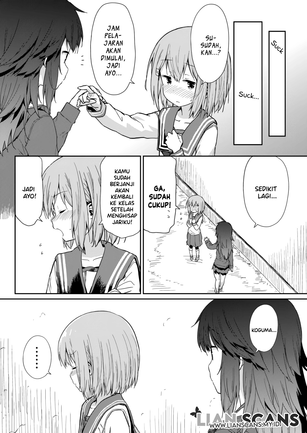 Hino-san no Baka Chapter 5.5 - halaman 6