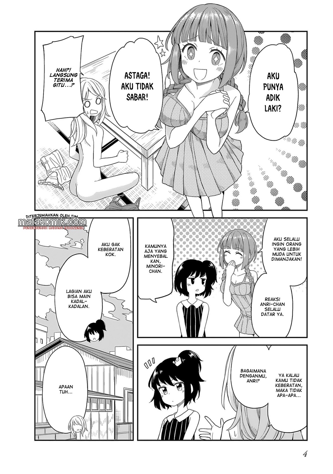 Hinomoto-san Chi no 3-shimai Chapter 0.1 - halaman 7