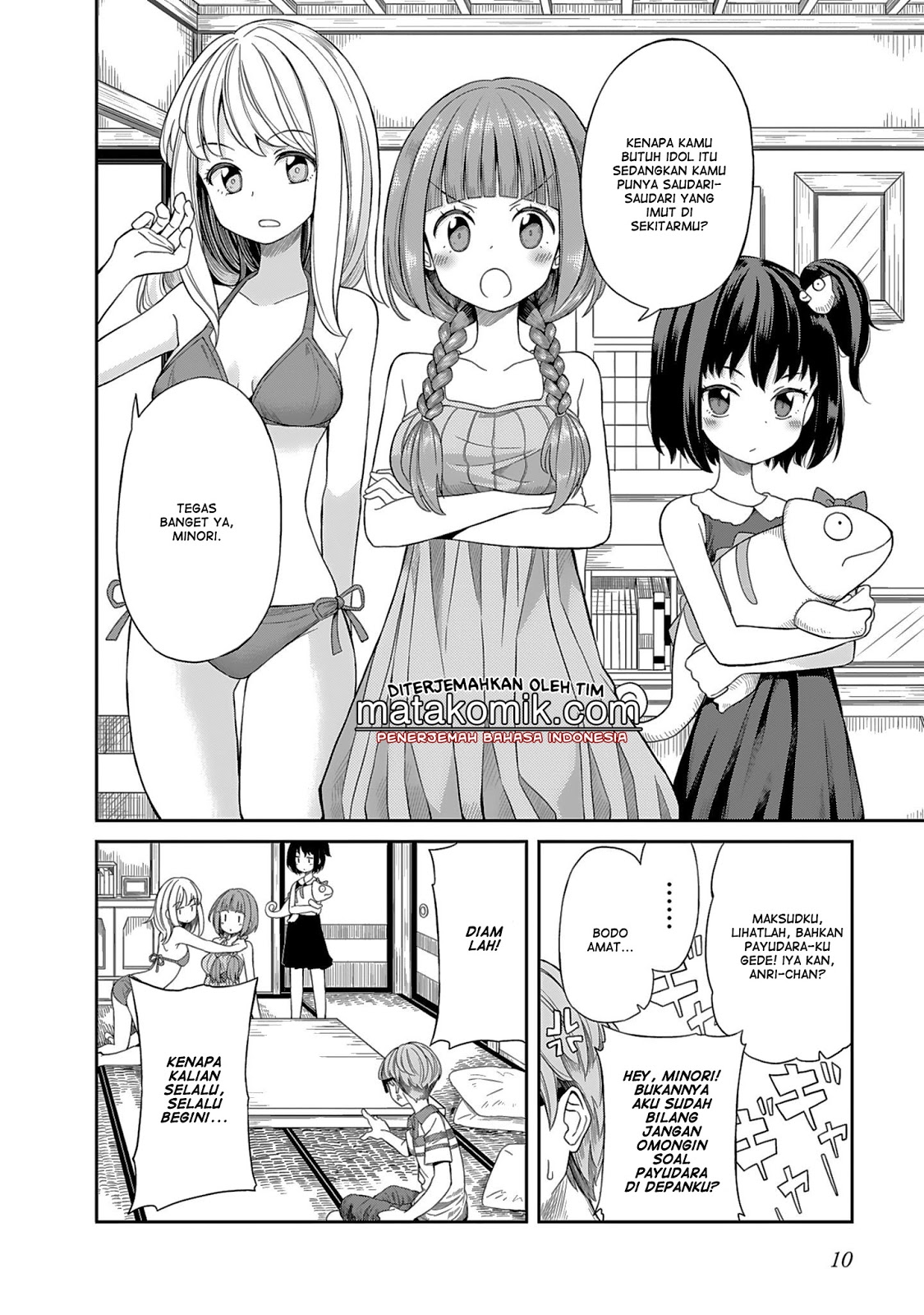Hinomoto-san Chi no 3-shimai Chapter 1 - halaman 8