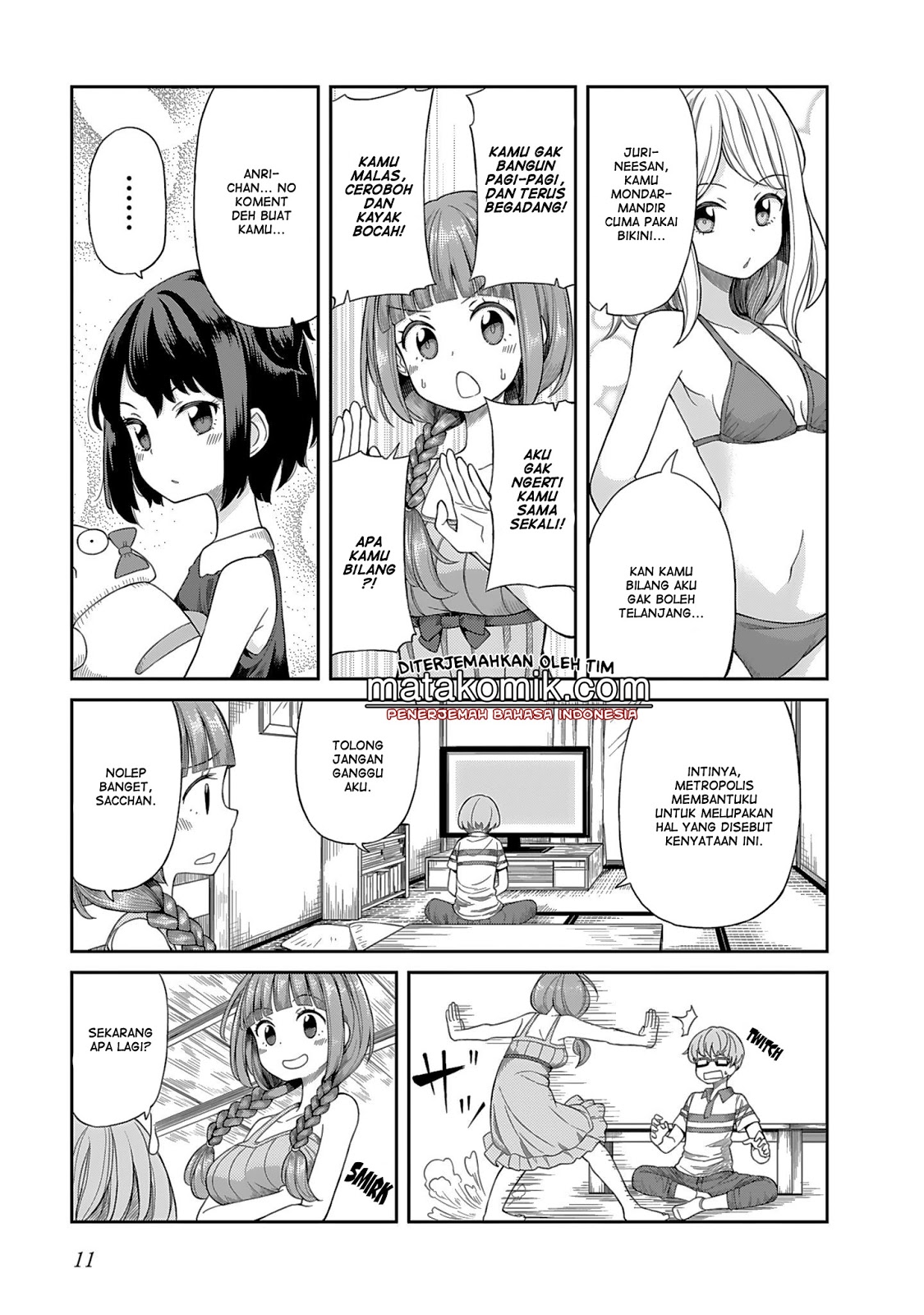 Hinomoto-san Chi no 3-shimai Chapter 1 - halaman 9