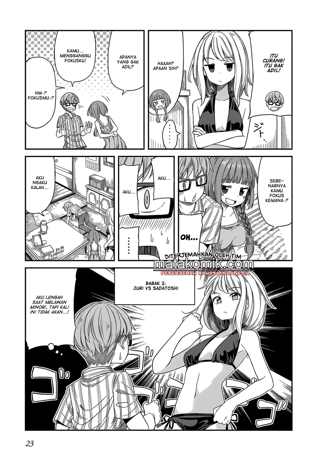 Hinomoto-san Chi no 3-shimai Chapter 2 - halaman 9