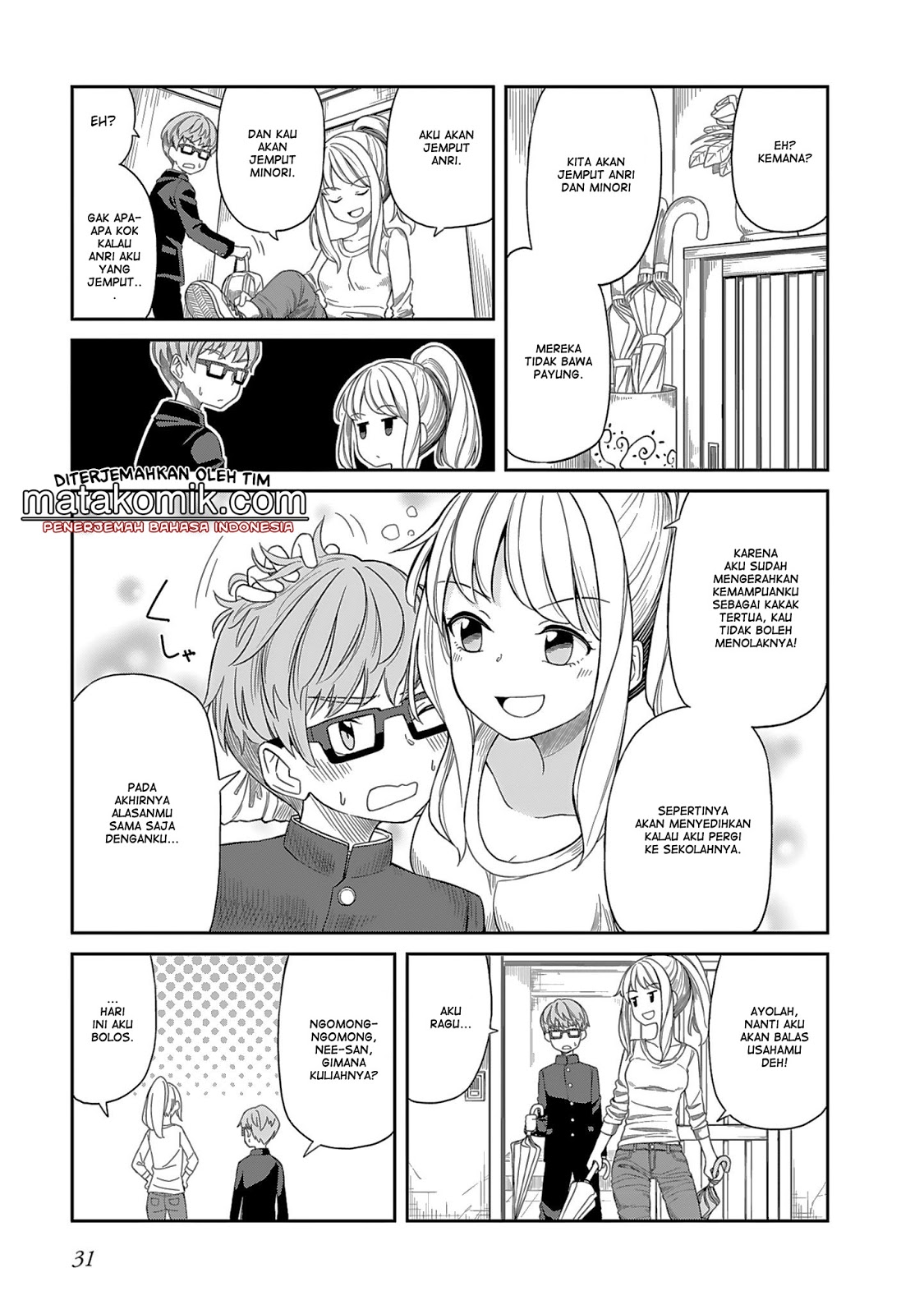 Hinomoto-san Chi no 3-shimai Chapter 3 - halaman 5