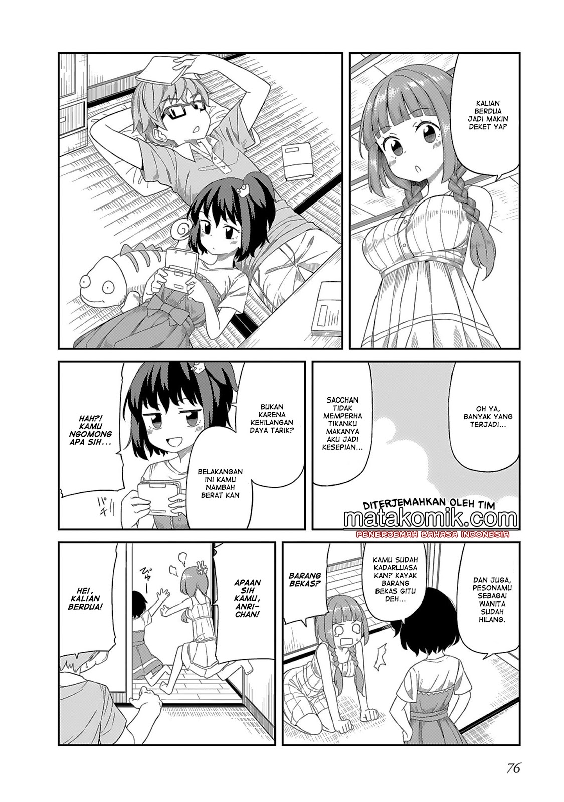Hinomoto-san Chi no 3-shimai Chapter 6 - halaman 12