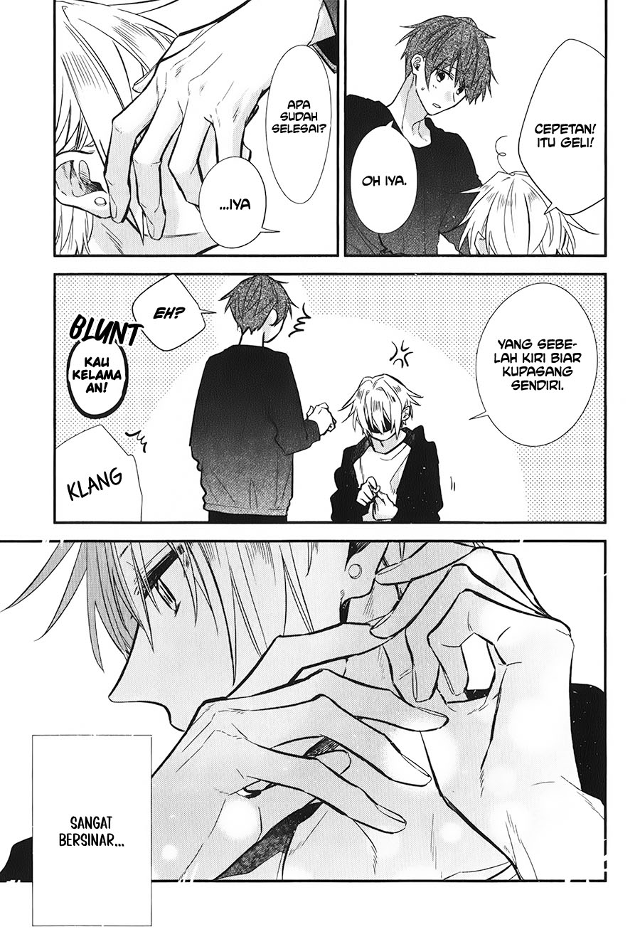 Hirano to Kagiura Chapter 10.5 - halaman 12