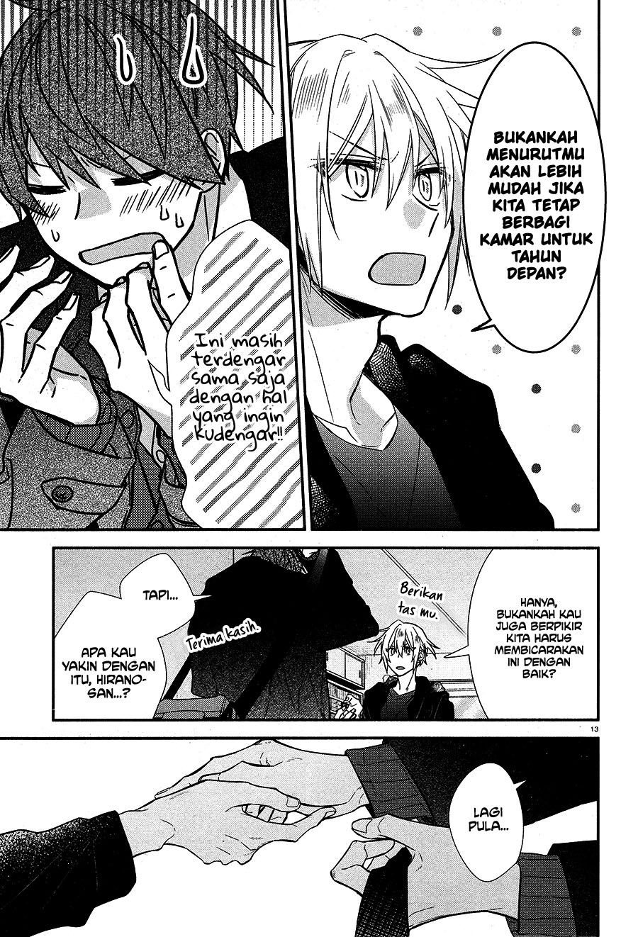 Hirano to Kagiura Chapter 10 - halaman 15