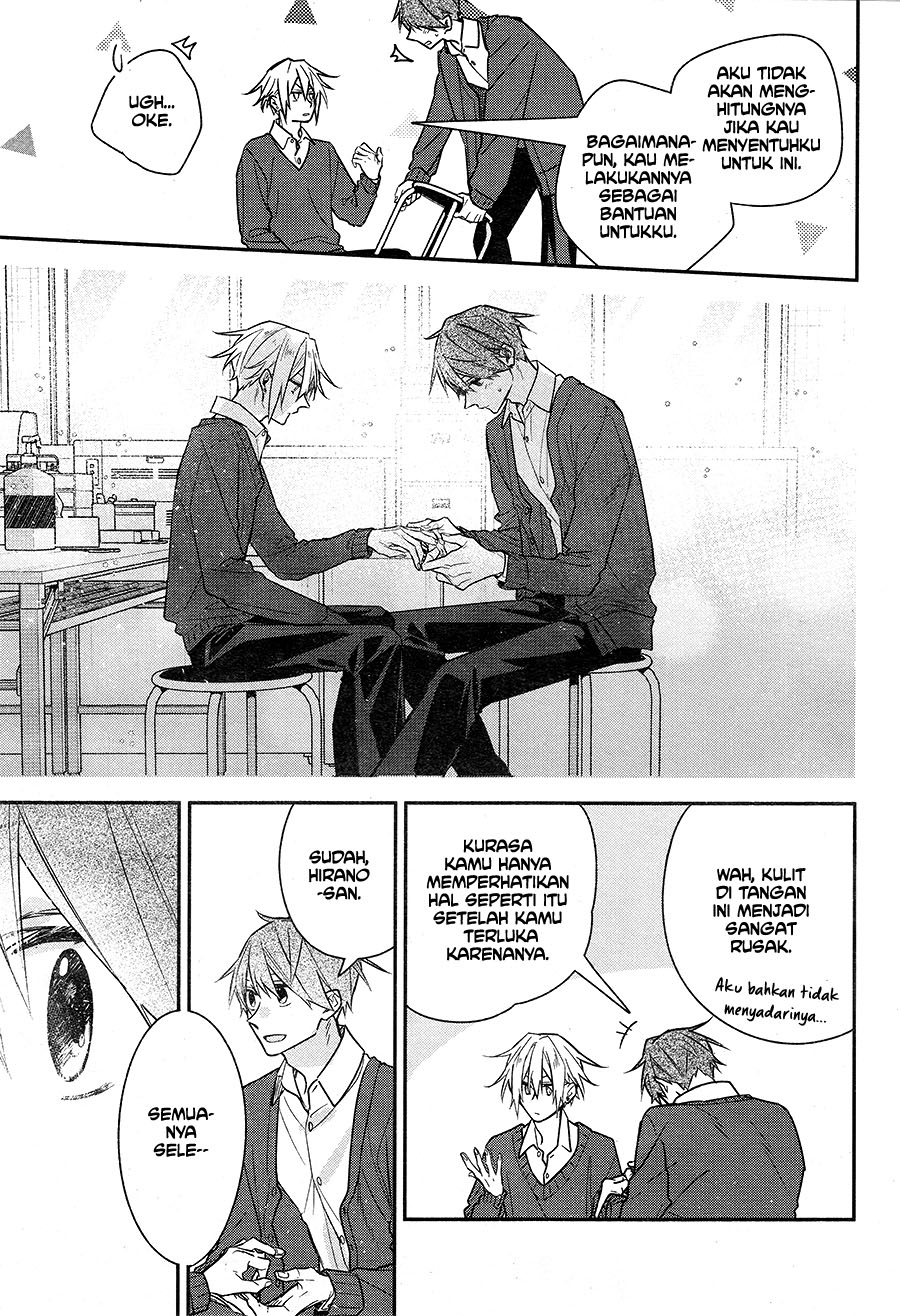 Hirano to Kagiura Chapter 20 - halaman 13