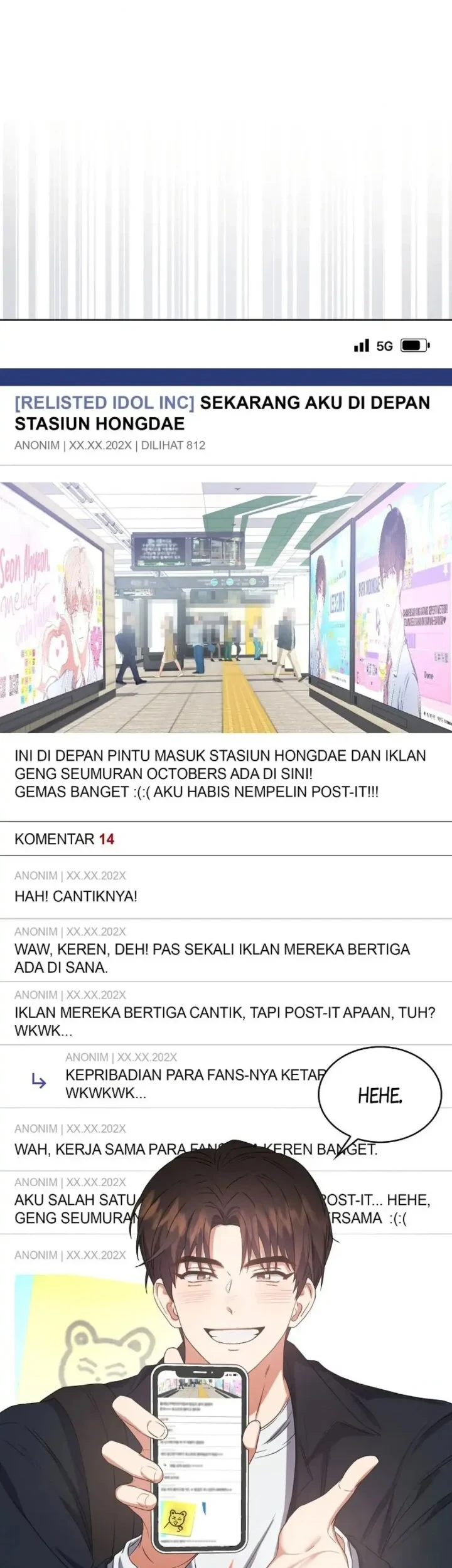 Hirano to Kagiura Chapter 4.1 - halaman 1