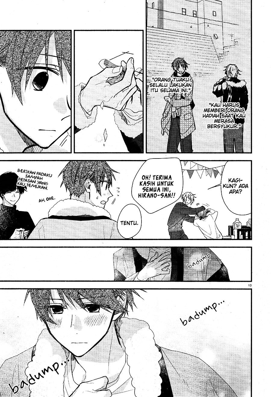 Hirano to Kagiura Chapter 5 - halaman 17
