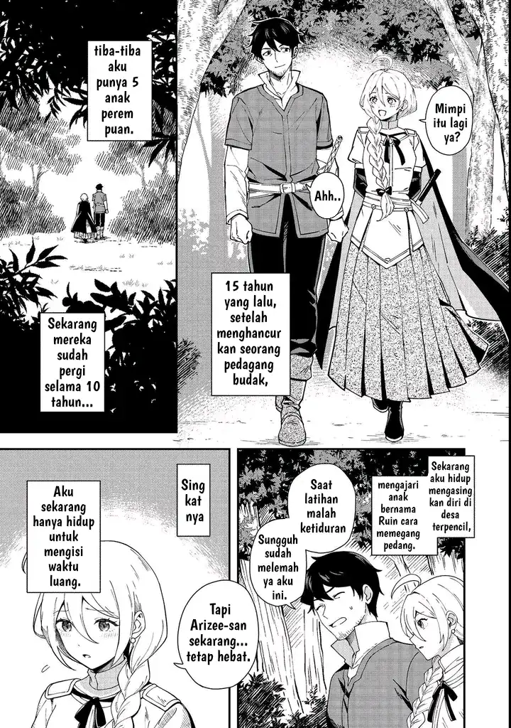 Hirotta Dorei-tachi ga Tabi datte Haya Juunen, Naze ka Ore ga Densetsu ni Natteita Chapter 1 - halaman 19