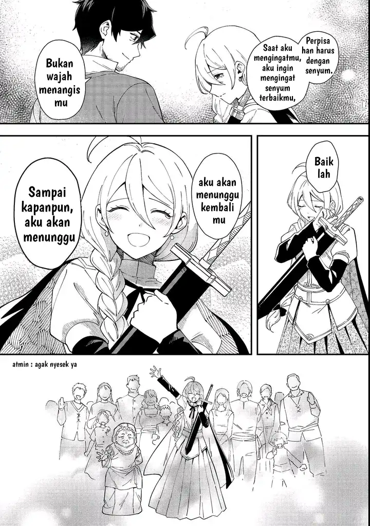 Hirotta Dorei-tachi ga Tabi datte Haya Juunen, Naze ka Ore ga Densetsu ni Natteita Chapter 1 - halaman 32