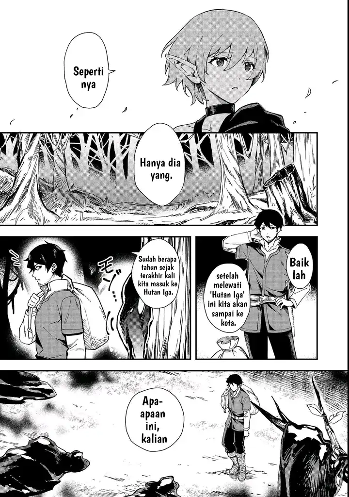 Hirotta Dorei-tachi ga Tabi datte Haya Juunen, Naze ka Ore ga Densetsu ni Natteita Chapter 1 - halaman 35