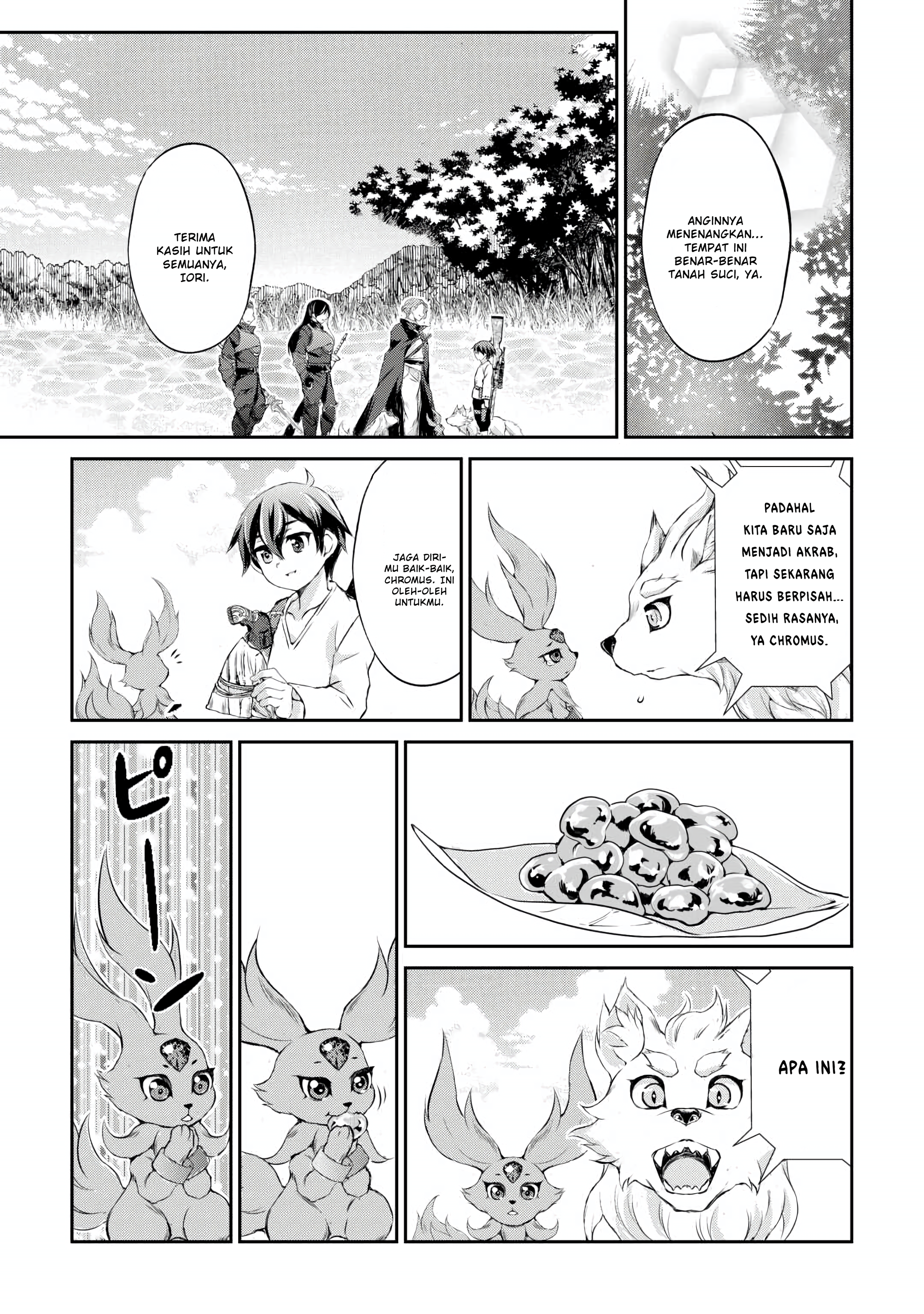 Hirotta Mono wa Taisetsu ni Shimashou: Koookami ni Kiniirareta Otoko no Teni Monogatari Chapter 3 - halaman 21