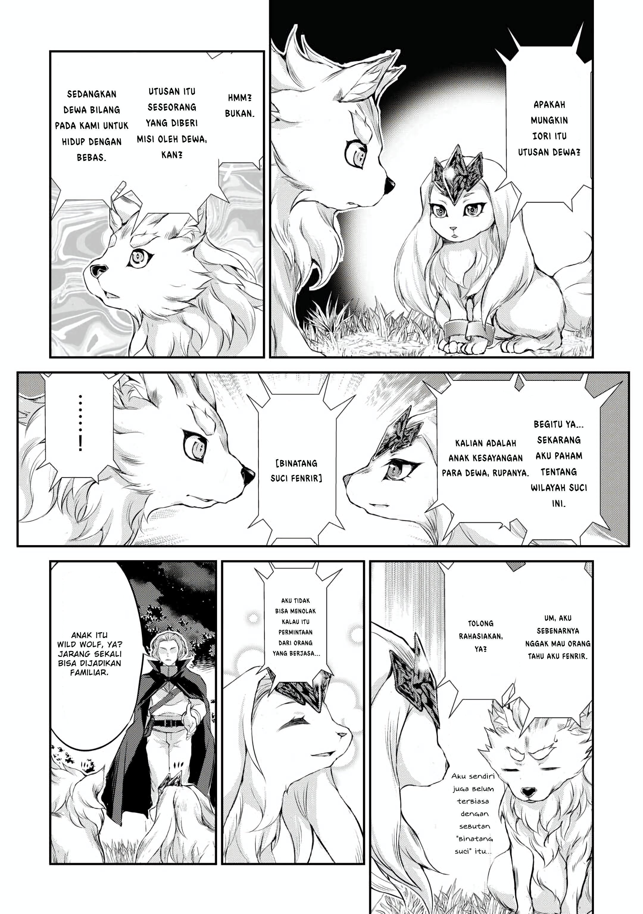Hirotta Mono wa Taisetsu ni Shimashou: Koookami ni Kiniirareta Otoko no Teni Monogatari Chapter 3 - halaman 7