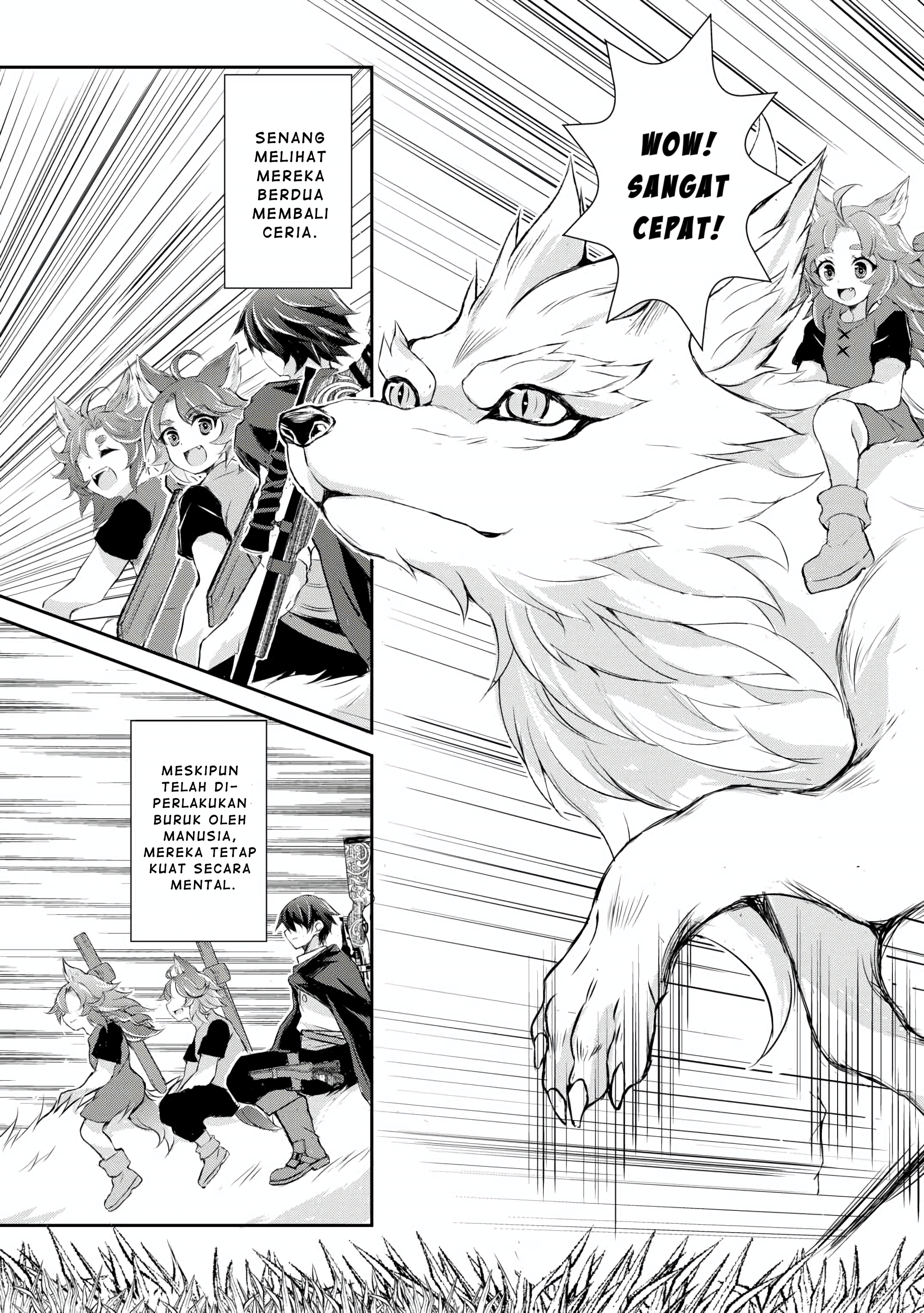 Hirotta Mono wa Taisetsu ni Shimashou: Koookami ni Kiniirareta Otoko no Teni Monogatari Chapter 4 - halaman 28
