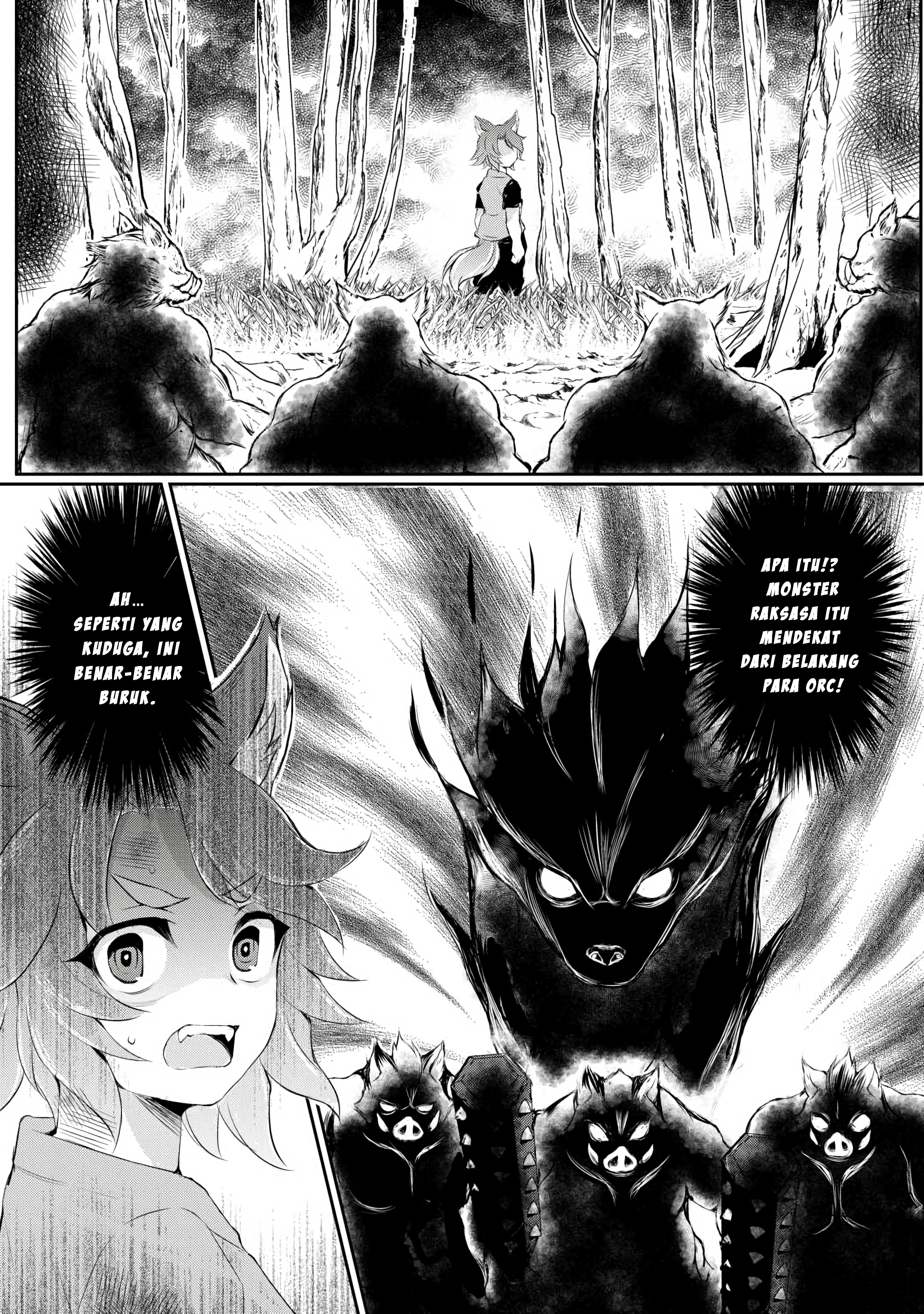 Hirotta Mono wa Taisetsu ni Shimashou: Koookami ni Kiniirareta Otoko no Teni Monogatari Chapter 4 - halaman 7