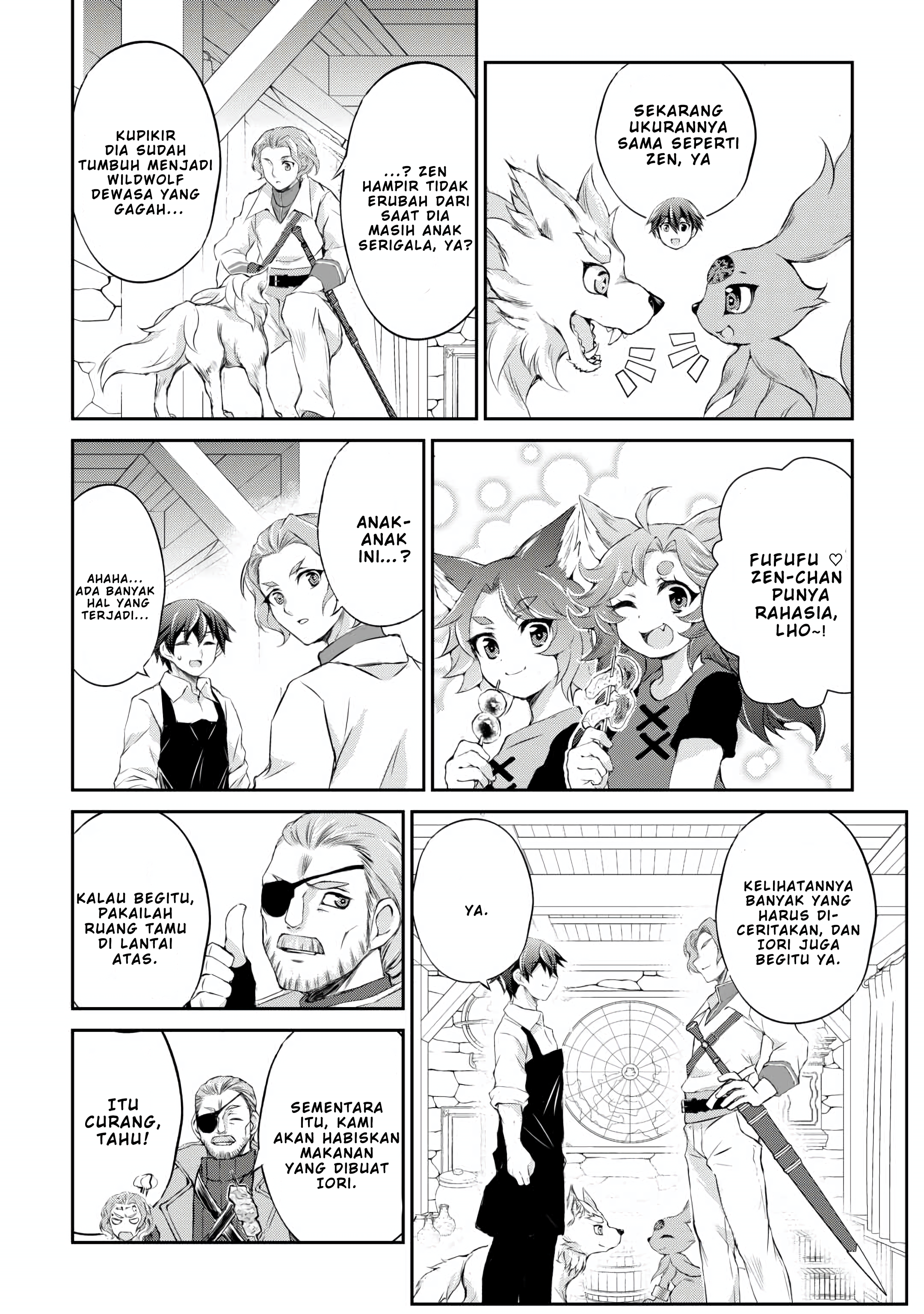 Hirotta Mono wa Taisetsu ni Shimashou: Koookami ni Kiniirareta Otoko no Teni Monogatari Chapter 5 - halaman 23