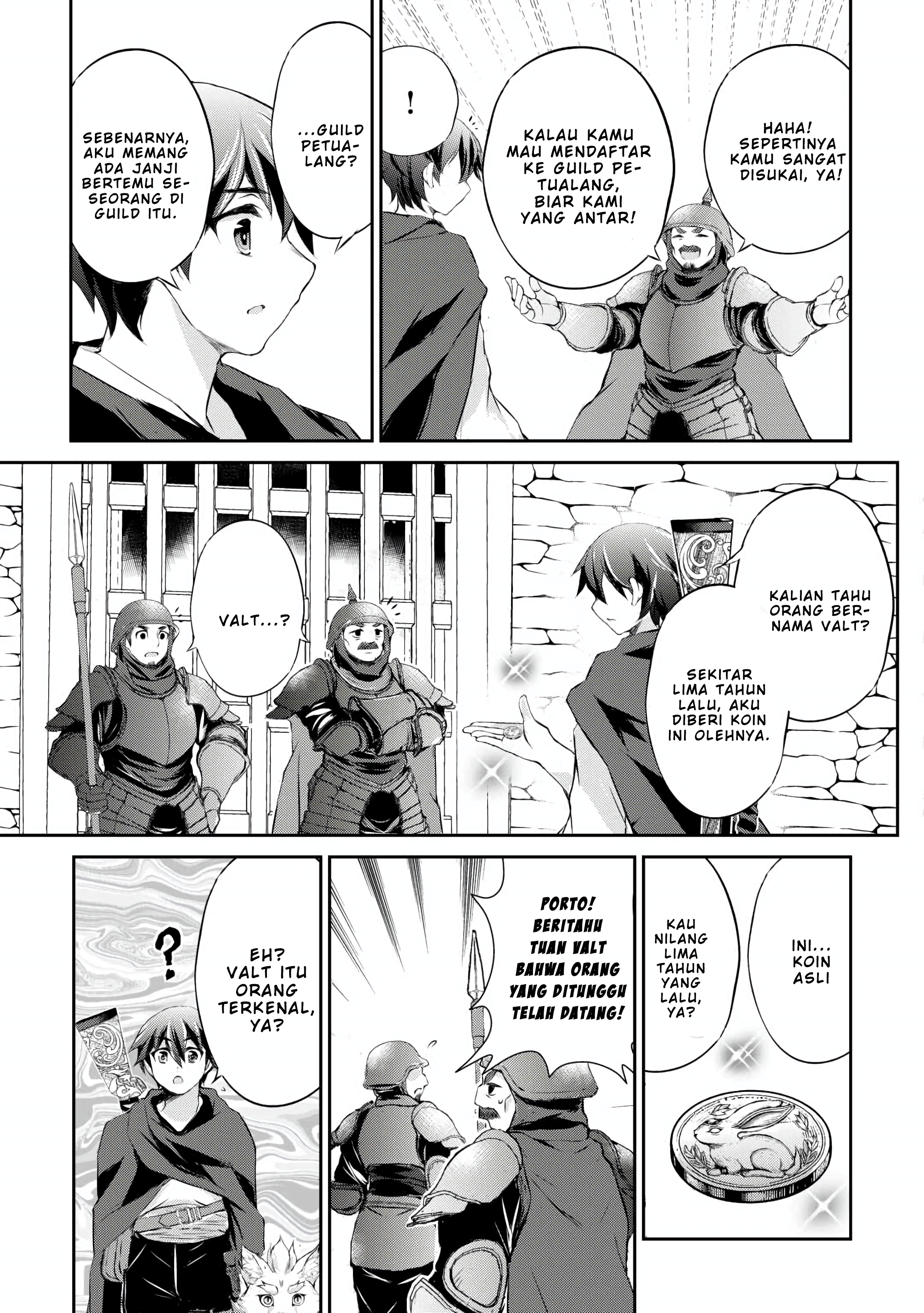 Hirotta Mono wa Taisetsu ni Shimashou: Koookami ni Kiniirareta Otoko no Teni Monogatari Chapter 5 - halaman 6