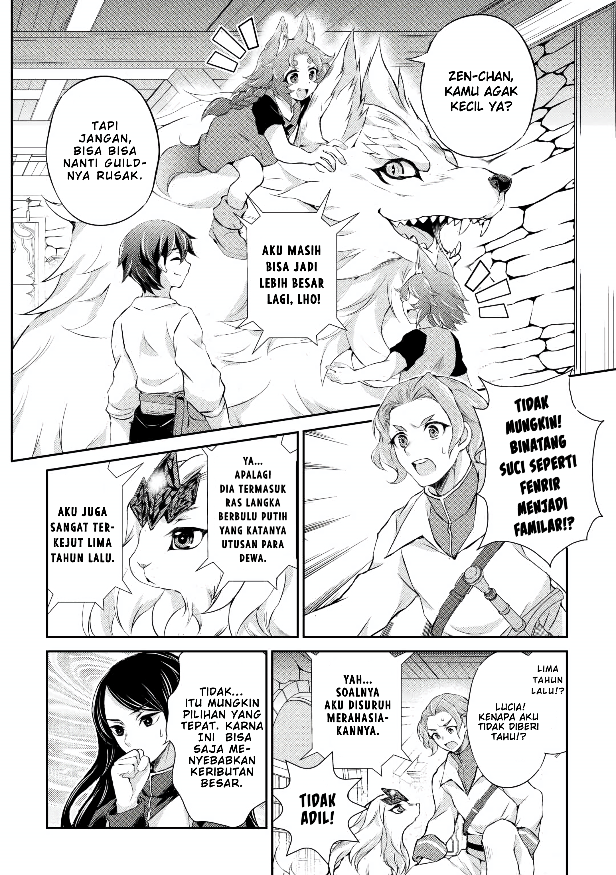 Hirotta Mono wa Taisetsu ni Shimashou: Koookami ni Kiniirareta Otoko no Teni Monogatari Chapter 6 - halaman 3