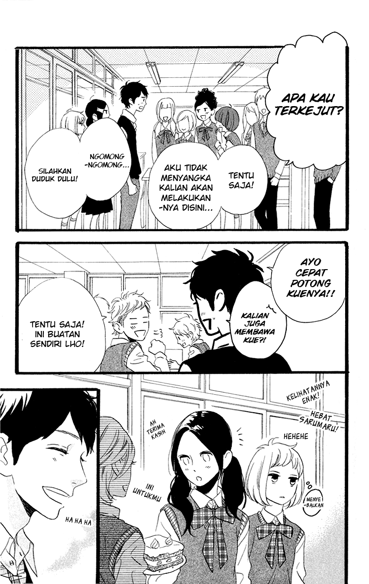 Hirunaka no Ryuusei Chapter 43 - halaman 18