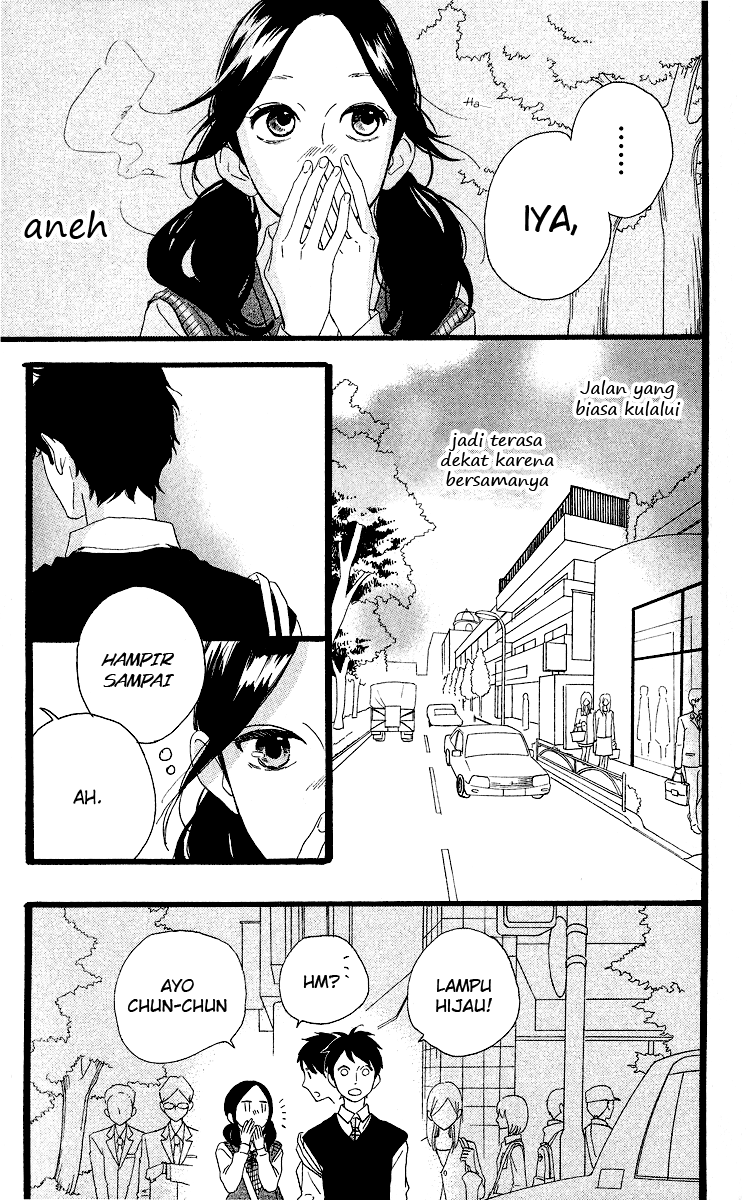 Hirunaka no Ryuusei Chapter 43 - halaman 22