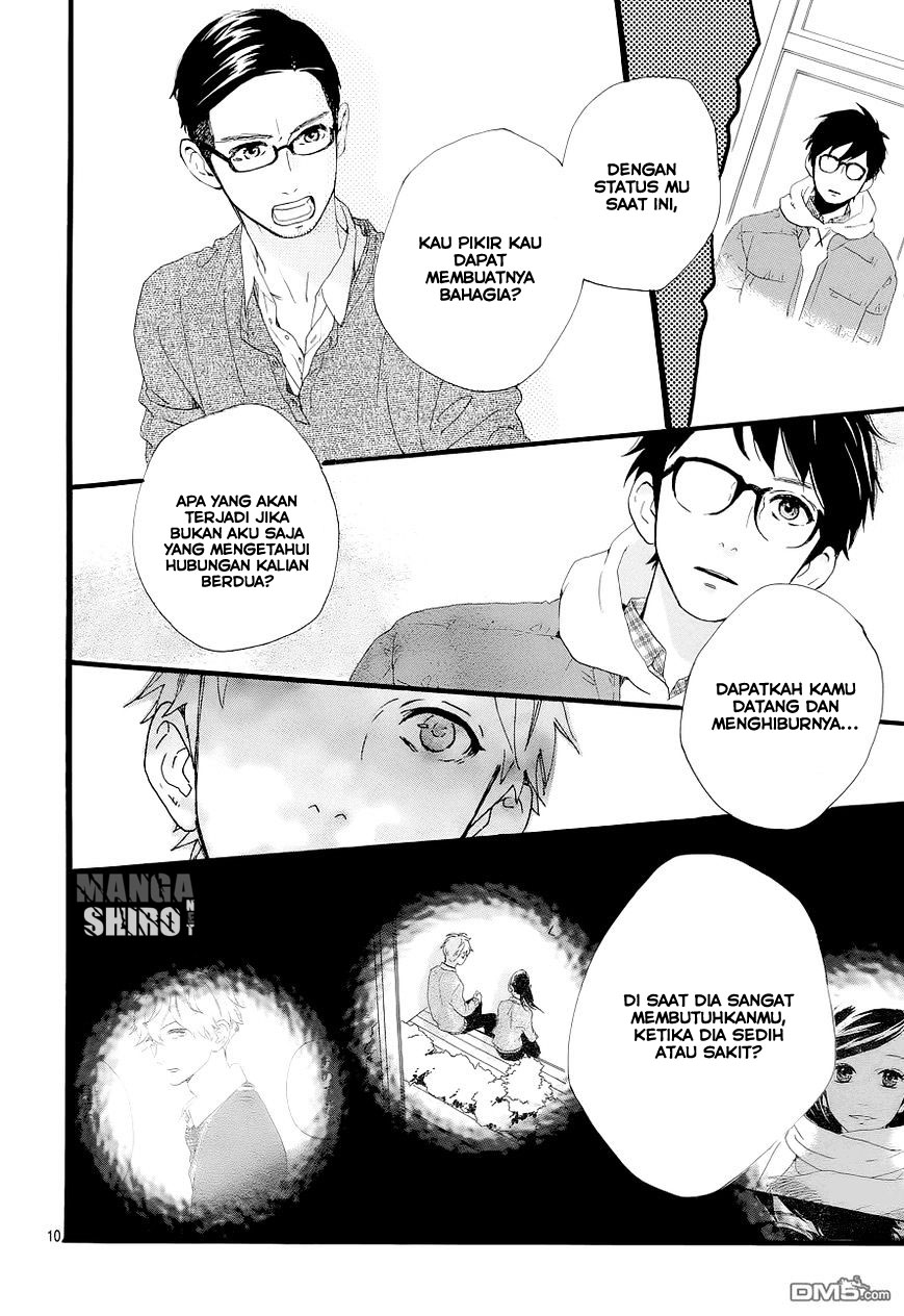 Hirunaka no Ryuusei Chapter 46 - halaman 10