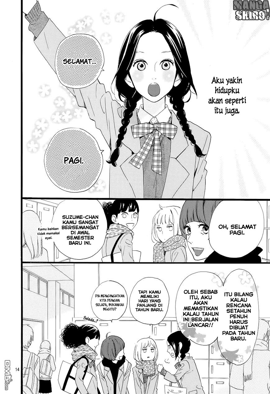 Hirunaka no Ryuusei Chapter 46 - halaman 14