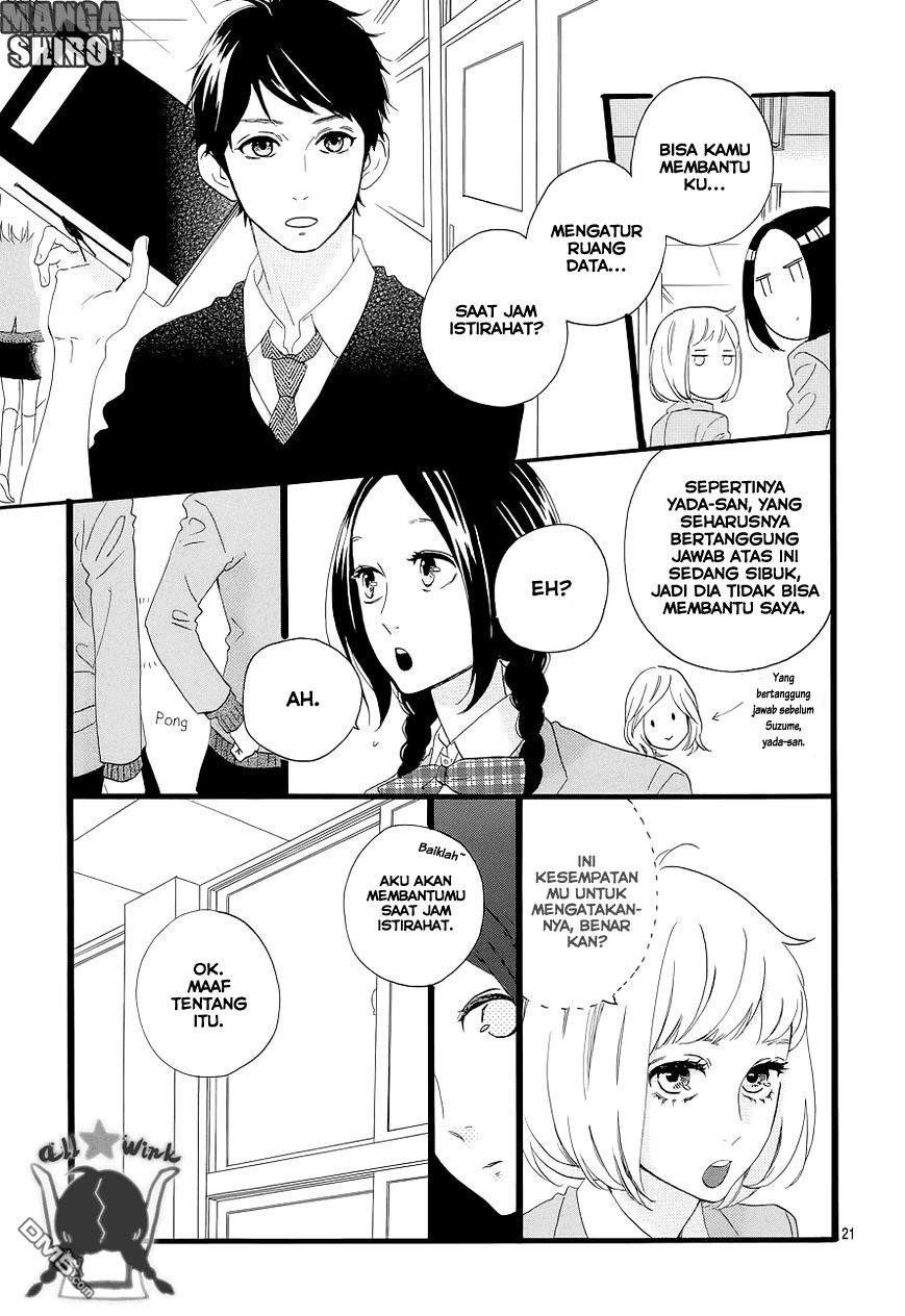 Hirunaka no Ryuusei Chapter 46 - halaman 21