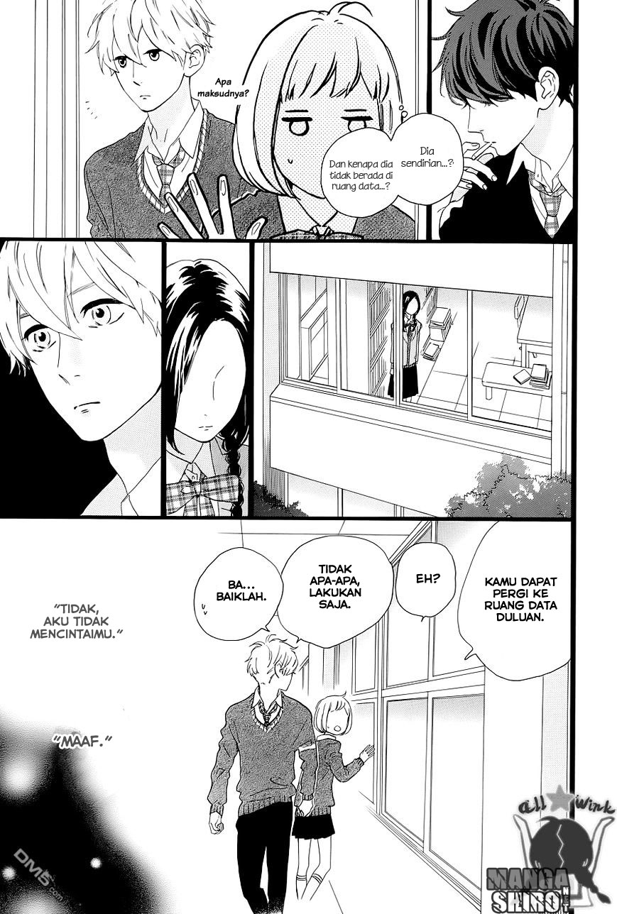 Hirunaka no Ryuusei Chapter 47 - halaman 22