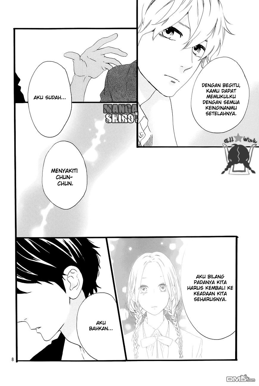 Hirunaka no Ryuusei Chapter 48 - halaman 9