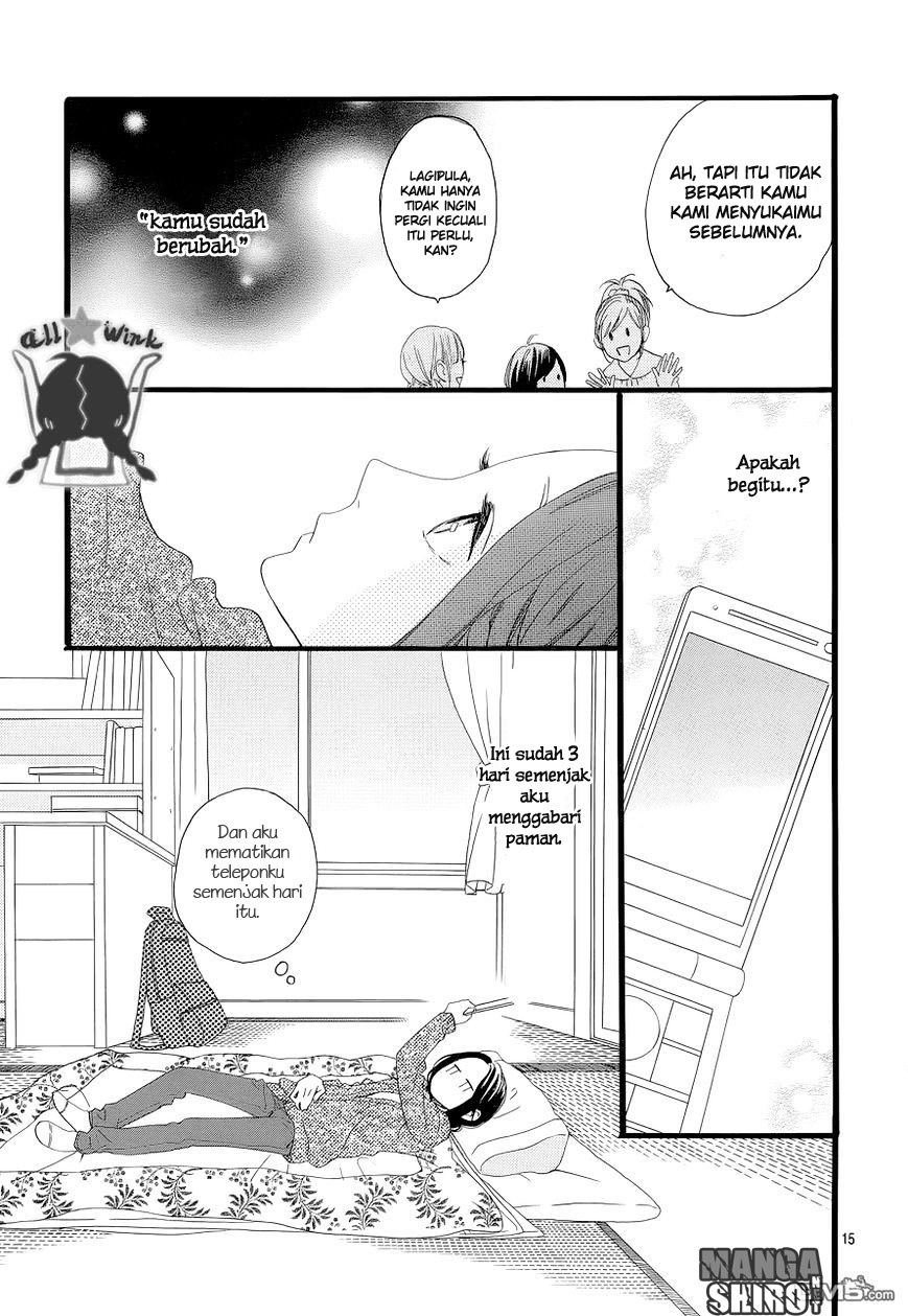 Hirunaka no Ryuusei Chapter 49 - halaman 16