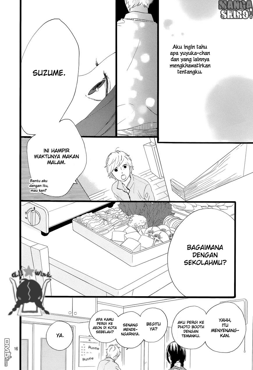 Hirunaka no Ryuusei Chapter 49 - halaman 17