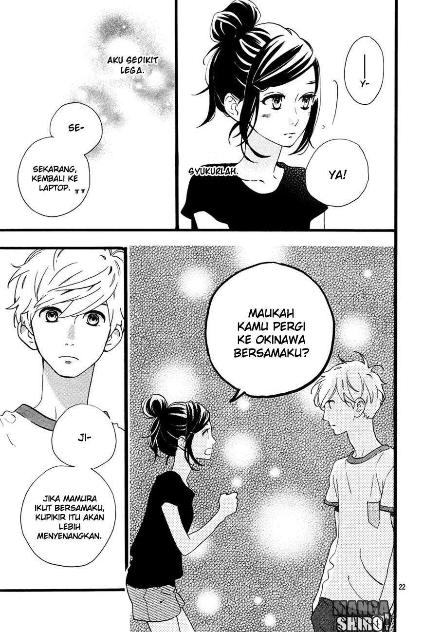 Hirunaka no Ryuusei Chapter 72 - halaman 23