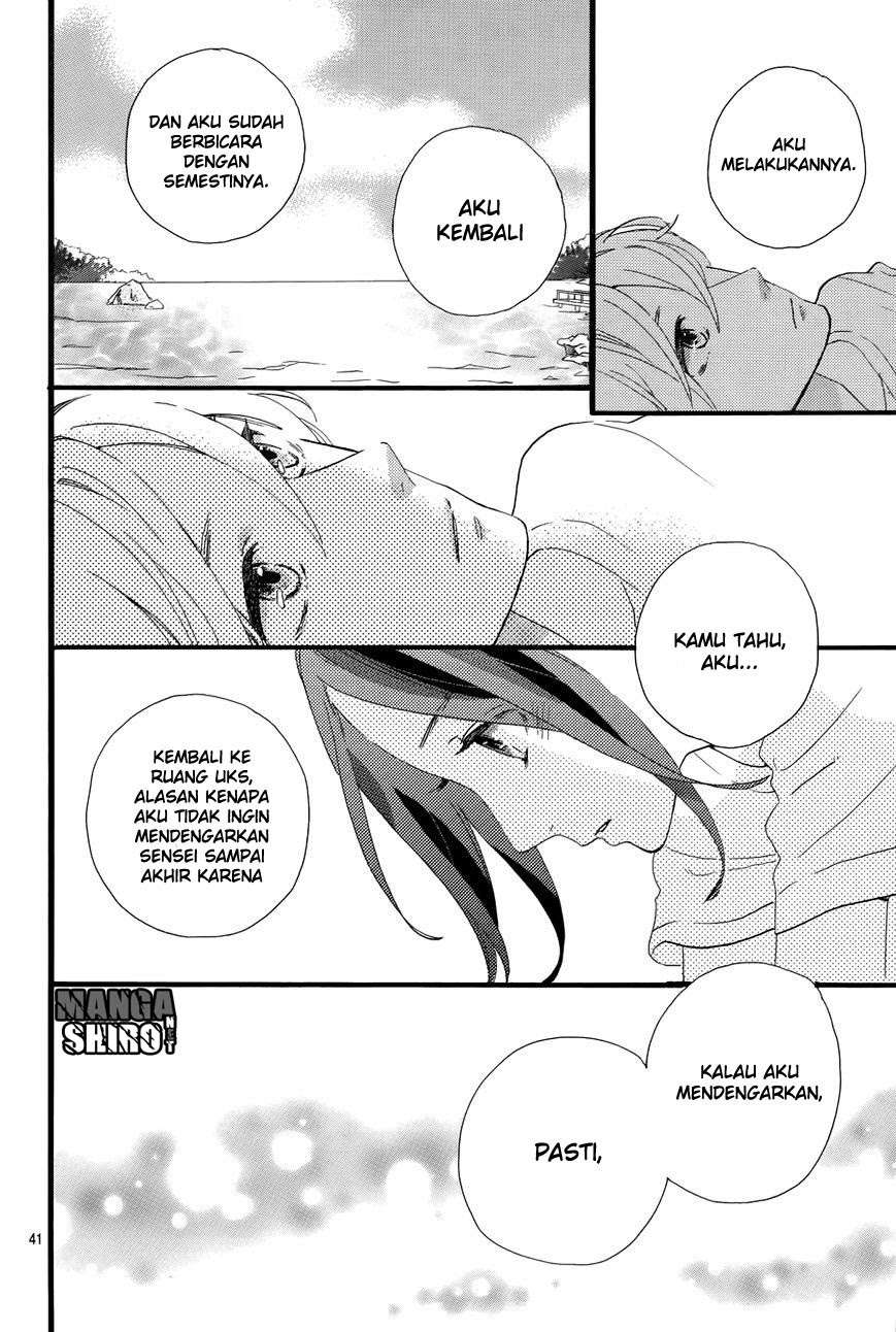 Hirunaka no Ryuusei Chapter 78 - halaman 44